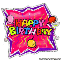 happy birthday glittern graphic greeting card text animation.gif
