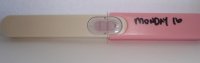 1st view of  OPK 1 day after HCG Injection.JPG