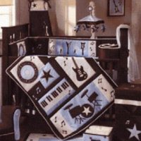 Lambs & Ivy Rock 'N Roll  bedding 1.jpg