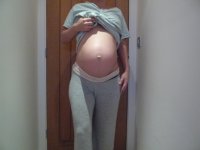 Bump 40 Weeks (Small Front).JPG