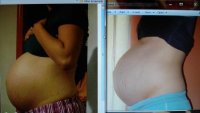 First pregnancy compared to Second Pregnancy.jpg