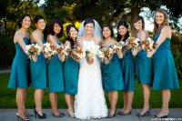 bridesmaids-teal-peacock-bouquets-aileen-tran.jpg