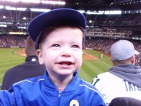 Ozzy's first M's game.jpg